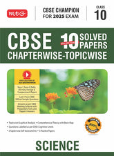 CBSE 10 Years (2024-2015) Chapterwise Topicwise Science Book for Class 10 by MTG Learning